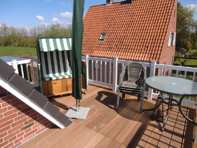 Haus Deckstein - Ferienwohnung OG Sankt Peter-Ording Exterior foto